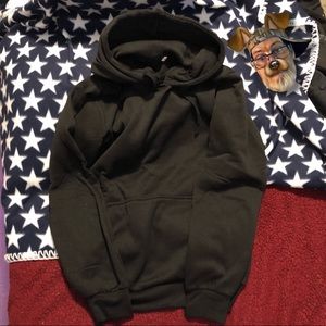 Sponge Fleece Mens Pullover Hoodie Size XL